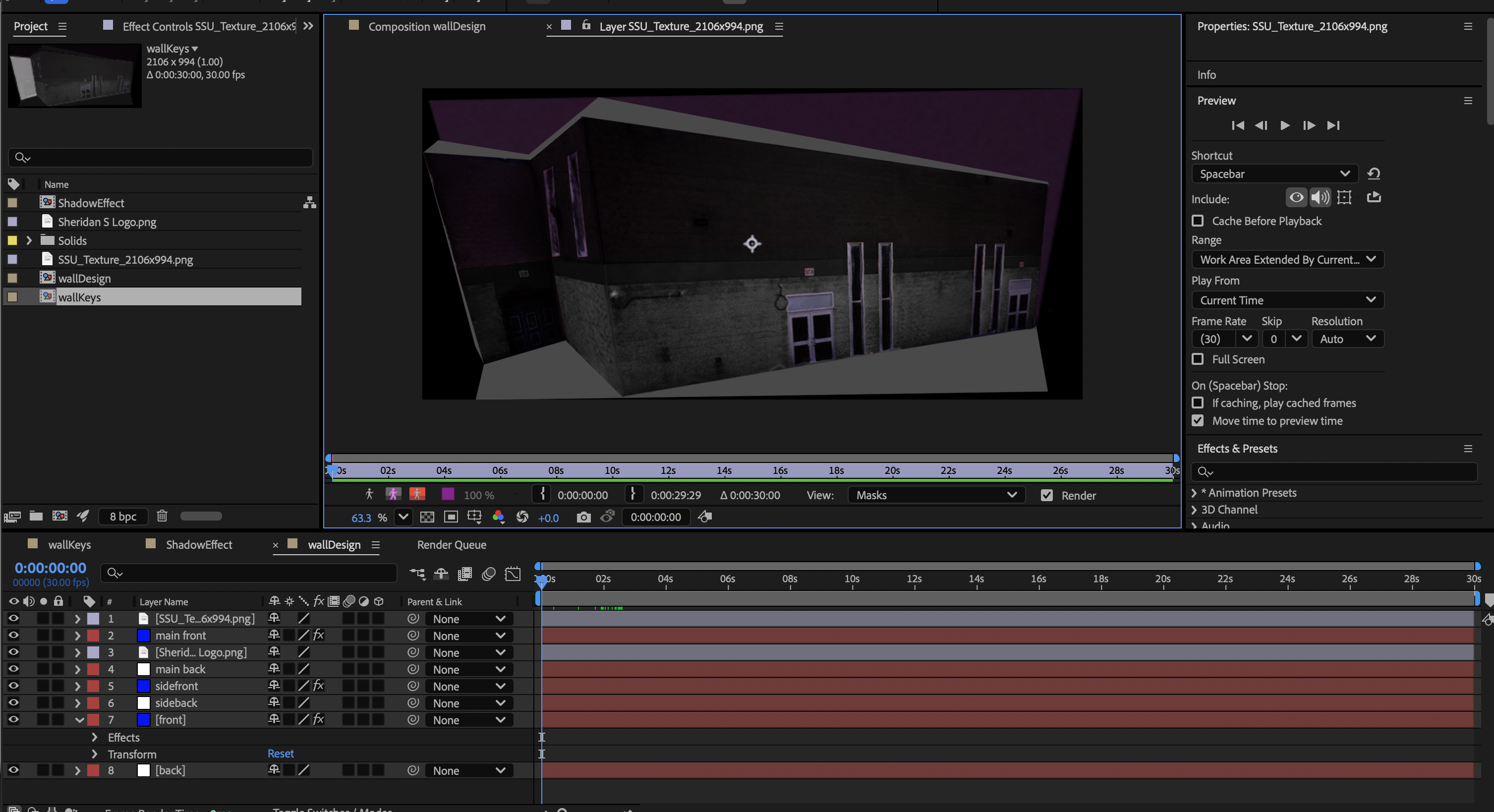 test of projection mapping.